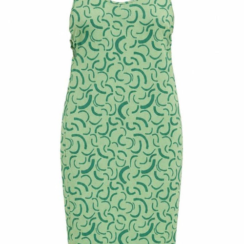 Bershka Women's Green Sleeveless Dress Size 12