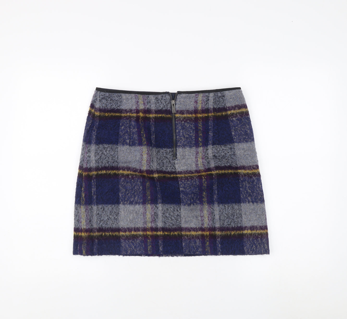 Marks and Spencer Women's Multicoloured Knee Length Plaid Skirt