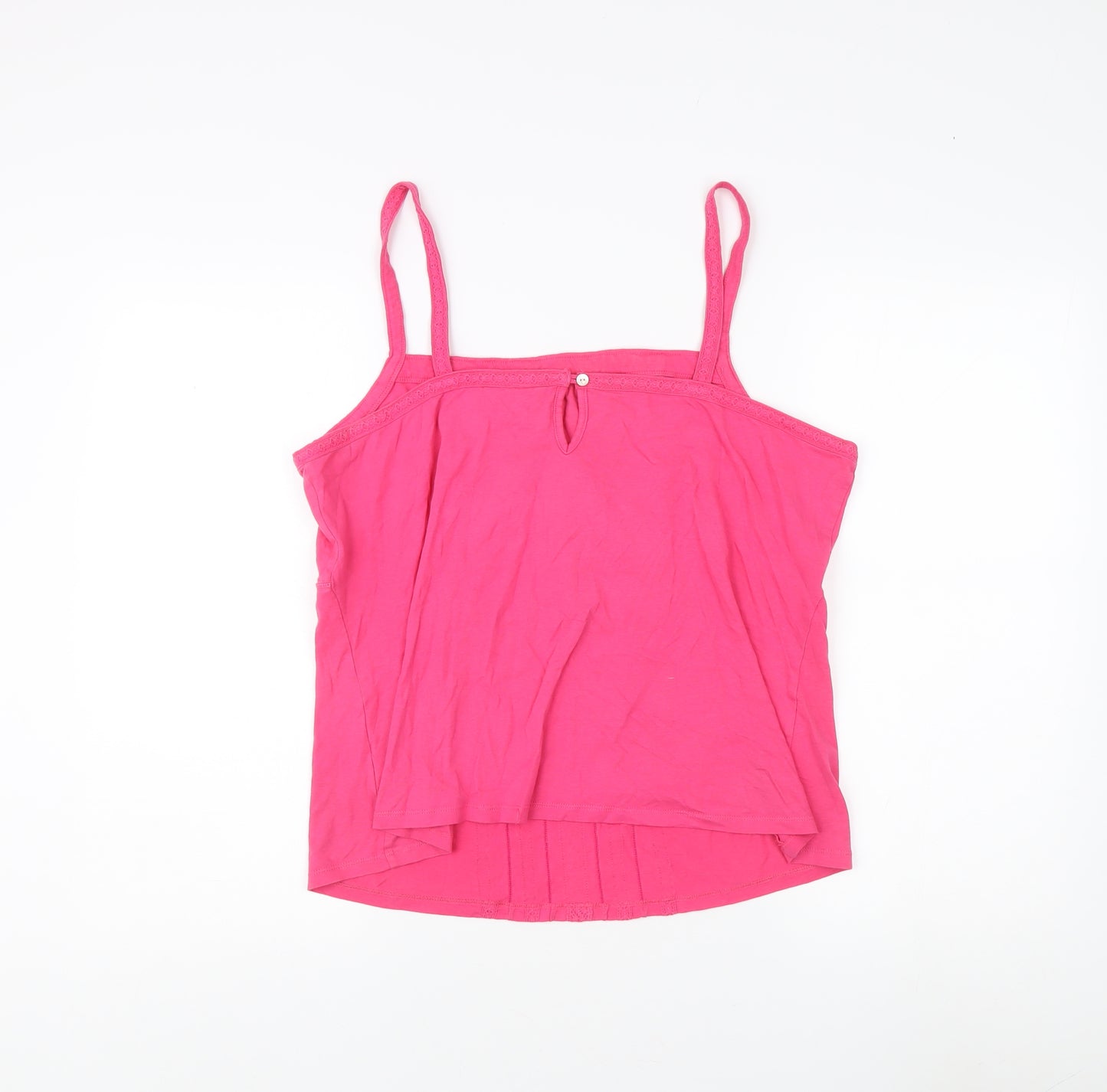 Monsoon Pink Camisole Tank Top, Women's Size 18
