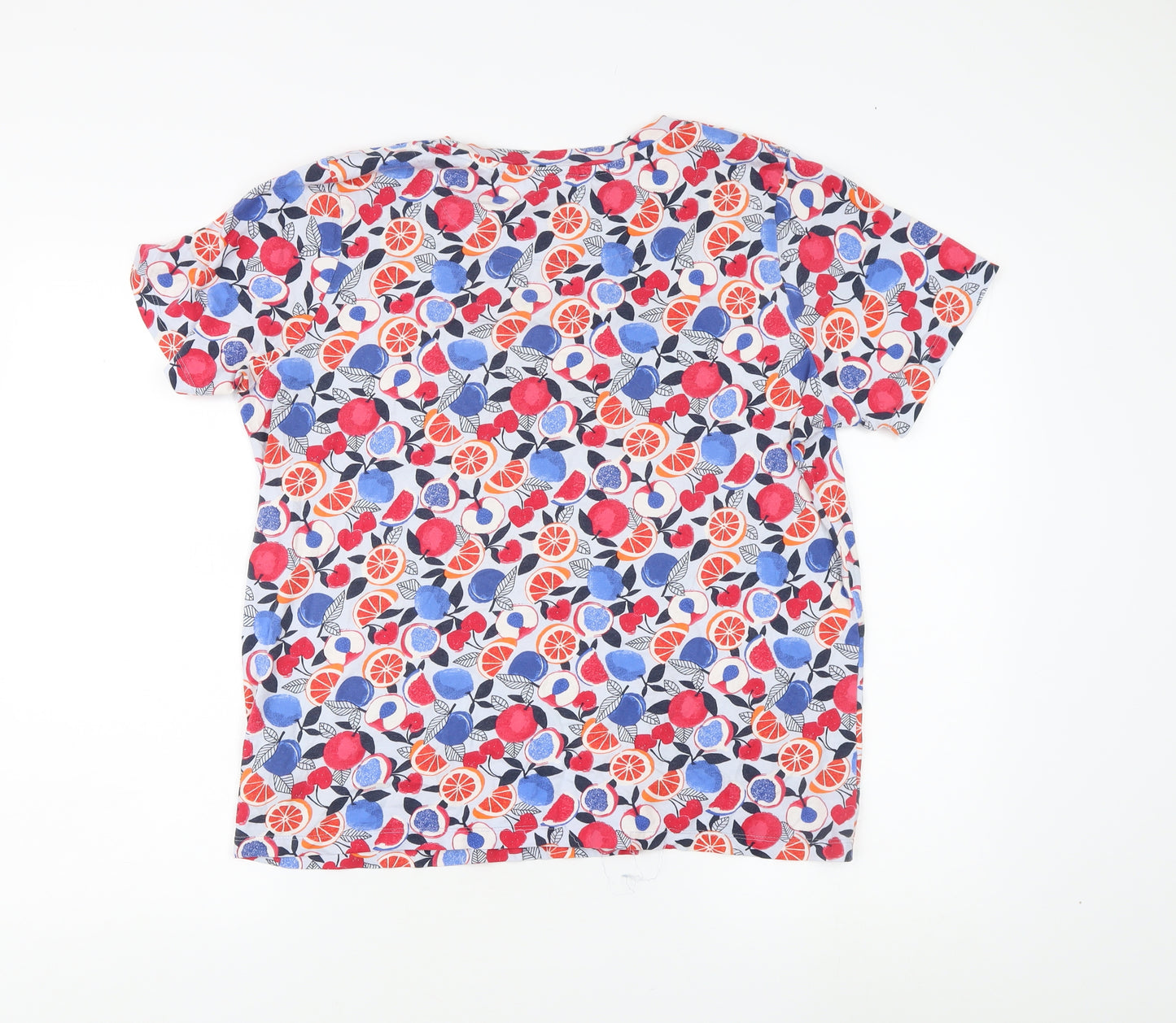 Marks and Spencer Women's Multicoloured T-Shirt Size 16