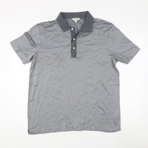 Marks and Spencer Men's Grey XL Polo Shirt
