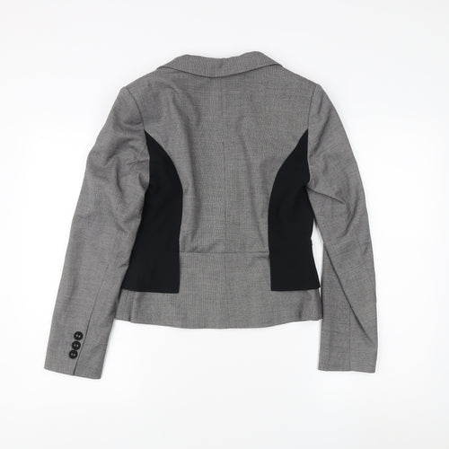 Marks and Spencer Women's Grey Suit Jacket Size 8