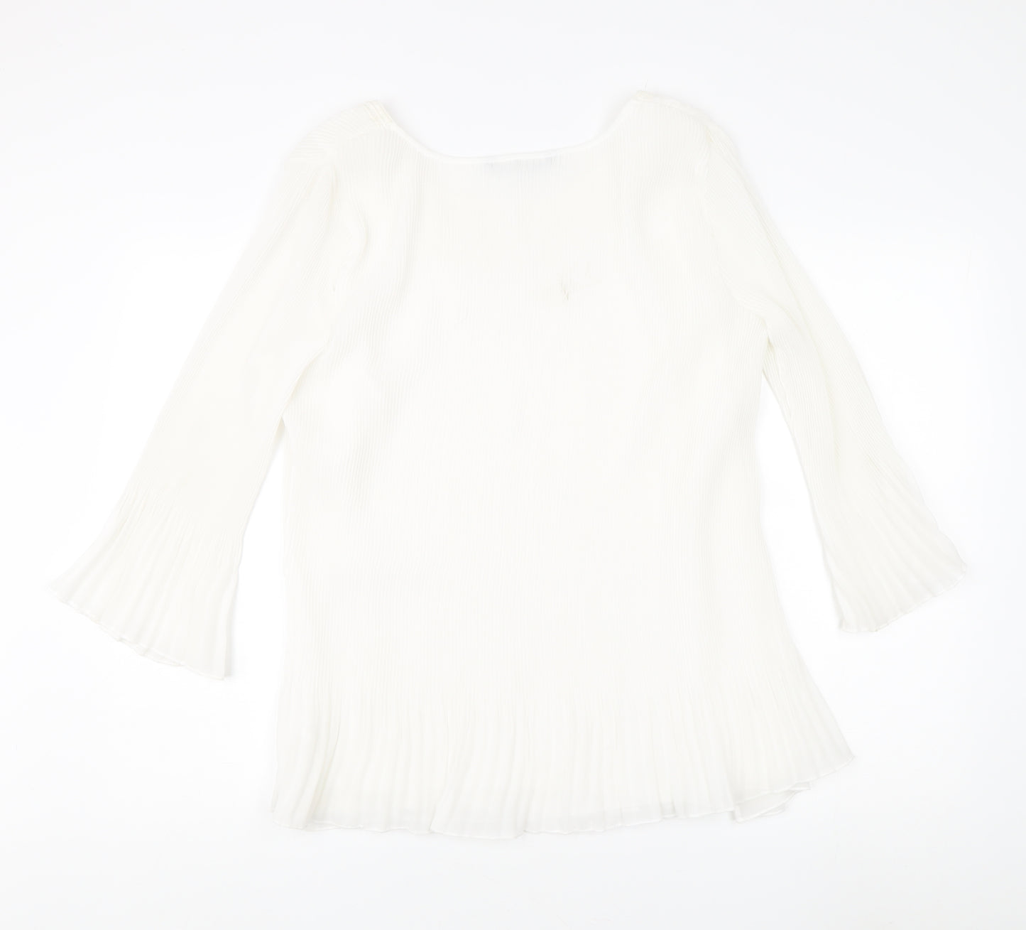 David Emanuel Ivory Blouse Women Size 20