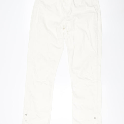 Zara Women's White Jeans Size 12
