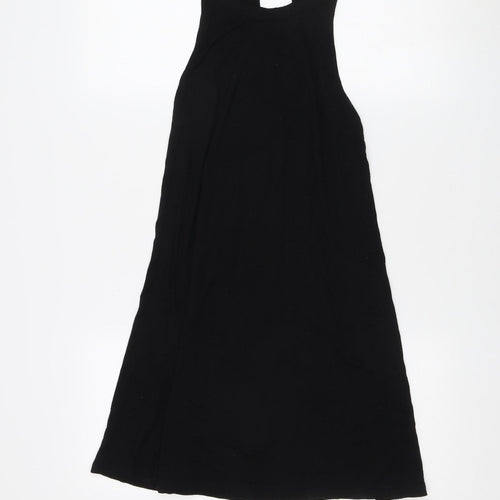 Pull & Bear Women's Black A-Line Dress Size 12