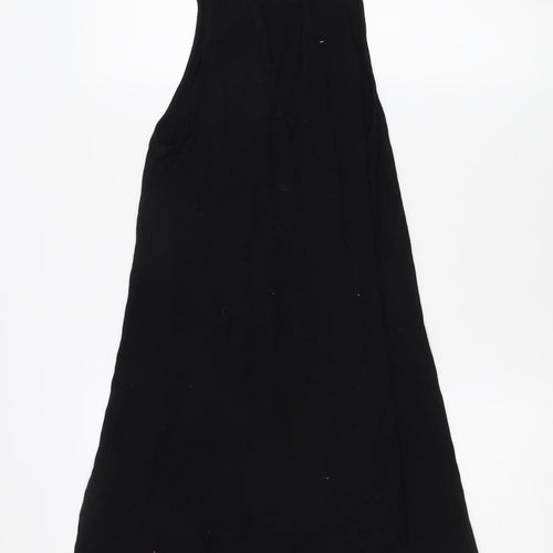 Pull & Bear Women's Black A-Line Dress Size 12
