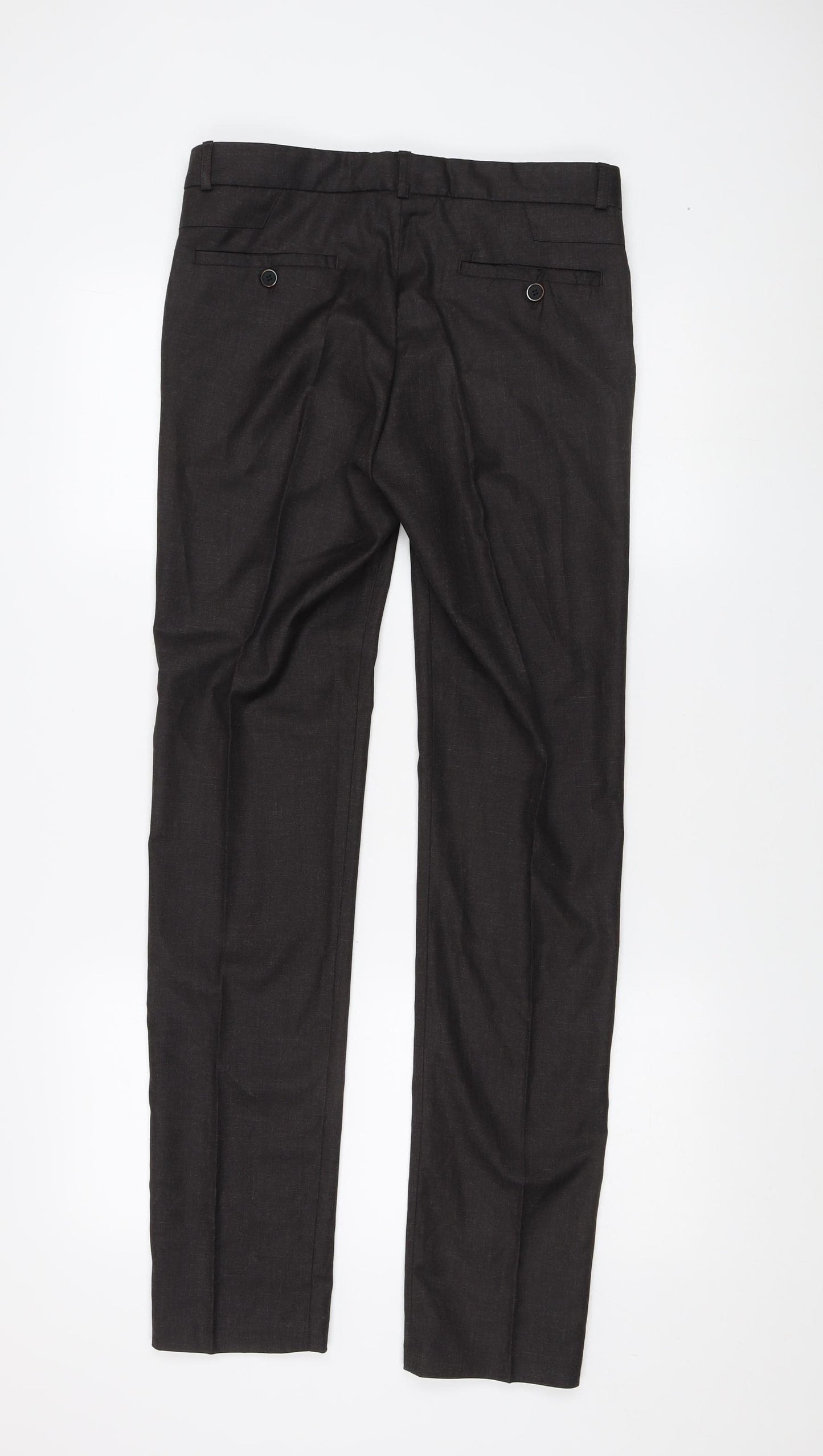 Doctor Junior Teens Black Dress Pants Size 14
