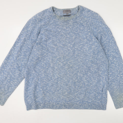 Marks and Spencer Men's XL Blue Pullover Jumper