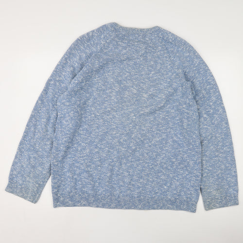 Marks and Spencer Men's XL Blue Pullover Jumper