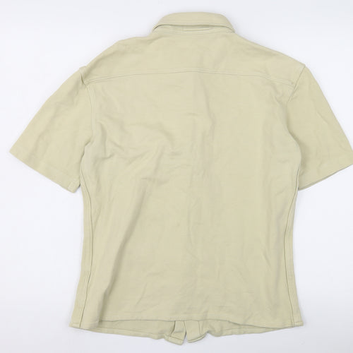 Zara Men's Beige M Button-Up Shirt