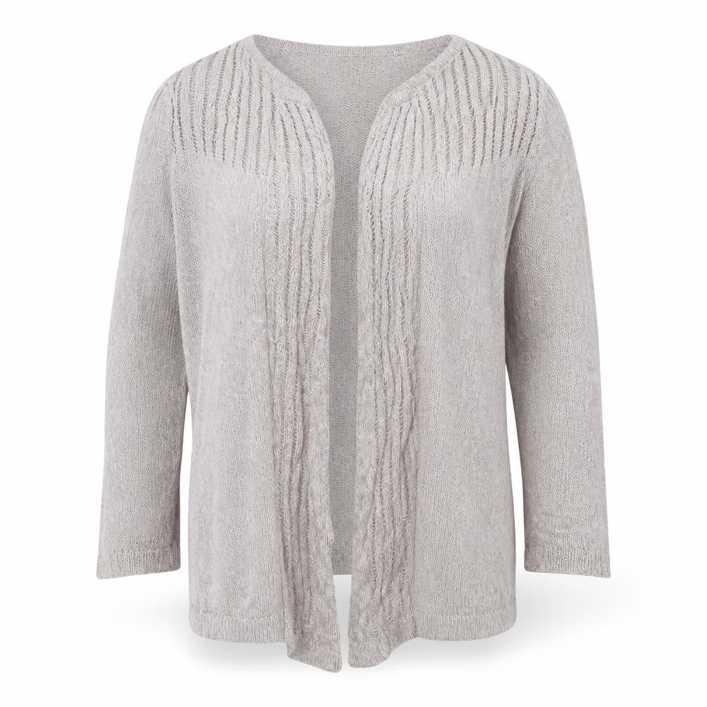 Debenhams Women's Beige Cardigan Size 12 Petite Knit