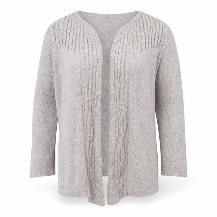 Debenhams Women's Beige Cardigan Size 12 Petite Knit