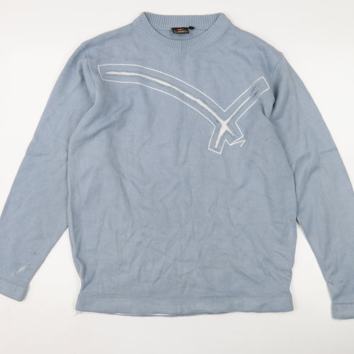 Rapid Fire Men's Blue Pullover Jumper M