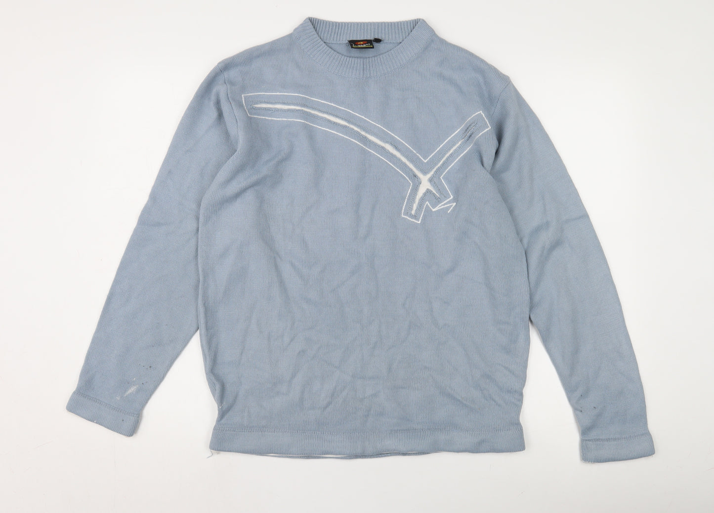 Rapid Fire Men's Blue Pullover Jumper M