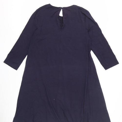 Marks and Spencer Women Navy 3/4 Sleeve Dress