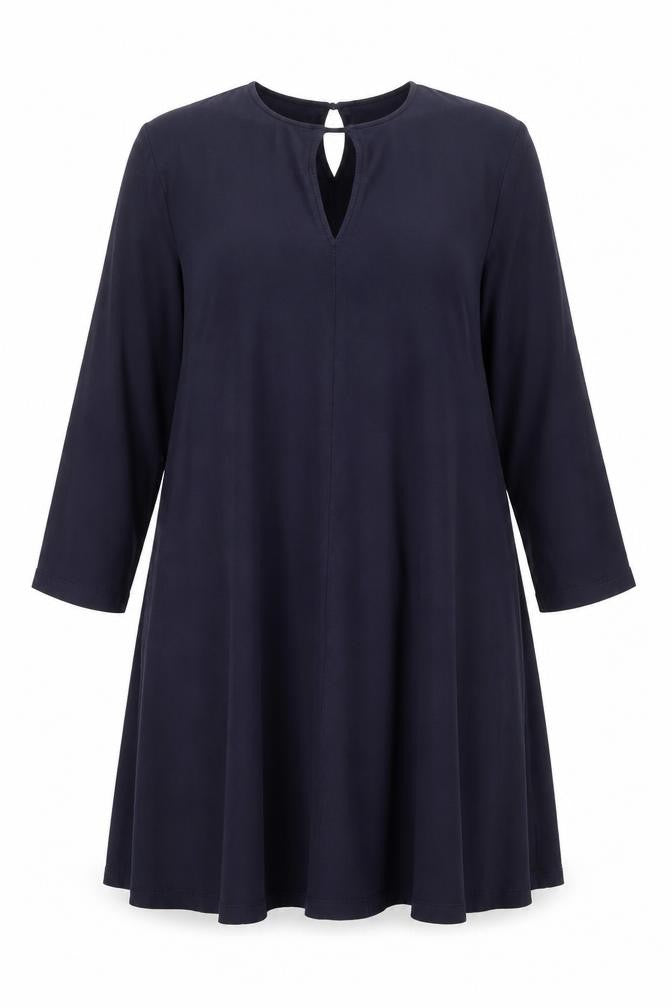 Marks and Spencer Women Navy 3/4 Sleeve Dress