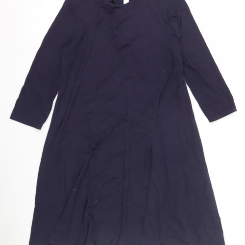 Marks and Spencer Women Navy 3/4 Sleeve Dress