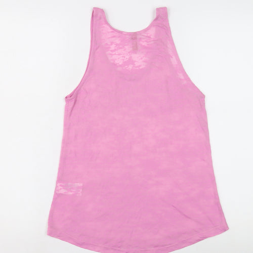 H&M Women's Pink XS Tank Top with Skull Print