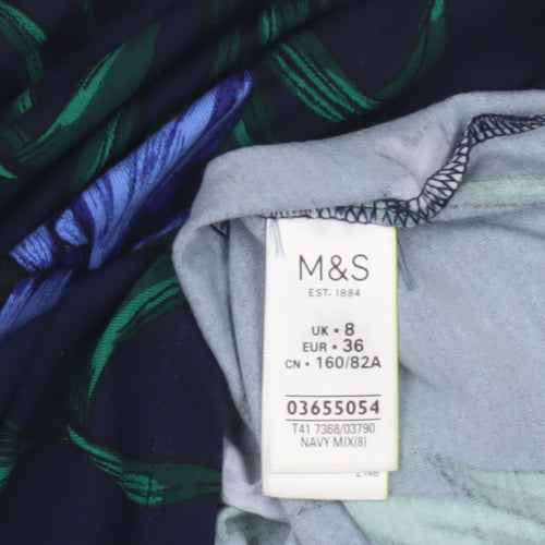 Marks and Spencer Women's Floral Blouse, Size 8