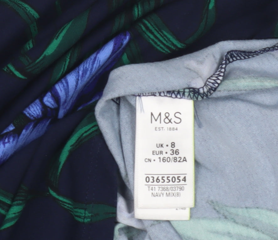 Marks and Spencer Women's Floral Blouse, Size 8