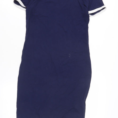 Forever 21 Women's Blue T-Shirt Dress, L, Casual Summer