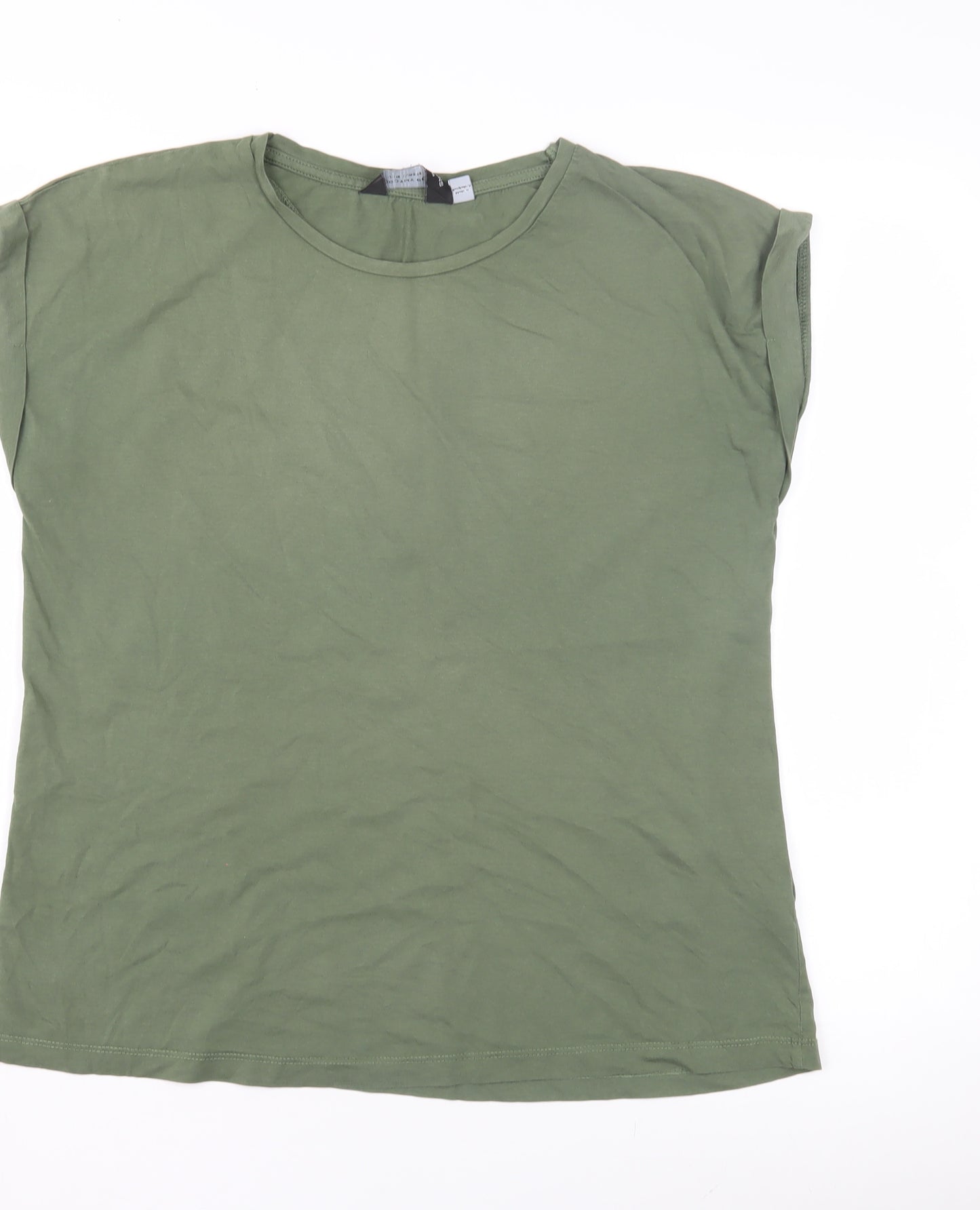 Dorothy Perkins Women's Green Basic T-Shirt, Size 14
