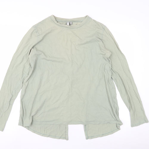 ASOS Women's Green Long Sleeve T-Shirt Size 8