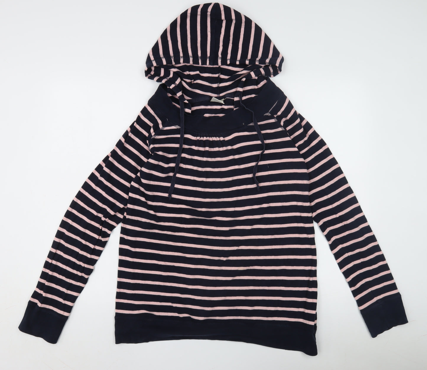 Next Women's Striped Pullover Hoodie - Multicoloured, Size 12