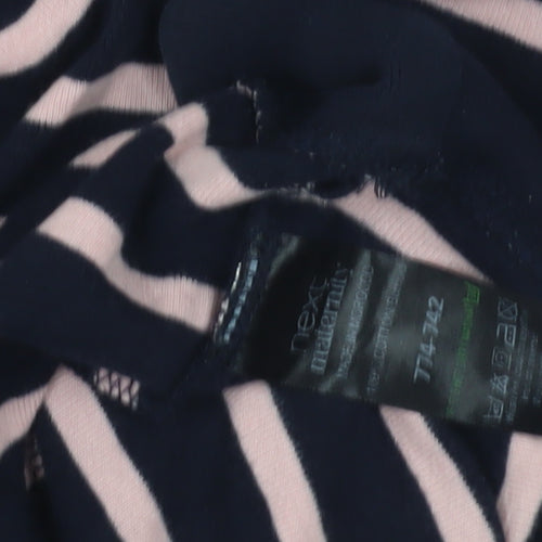 Next Women's Striped Pullover Hoodie - Multicoloured, Size 12
