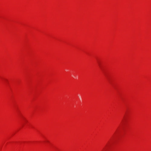 Select Women's Red T-Shirt L - Crew Neck, Casual Style