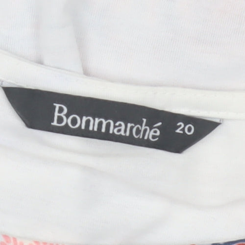 Bonmarché Women's Multicoloured Paisley T-Shirt Size 20