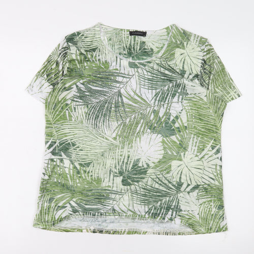 Claudia.C Women's Multicoloured Floral T-Shirt M