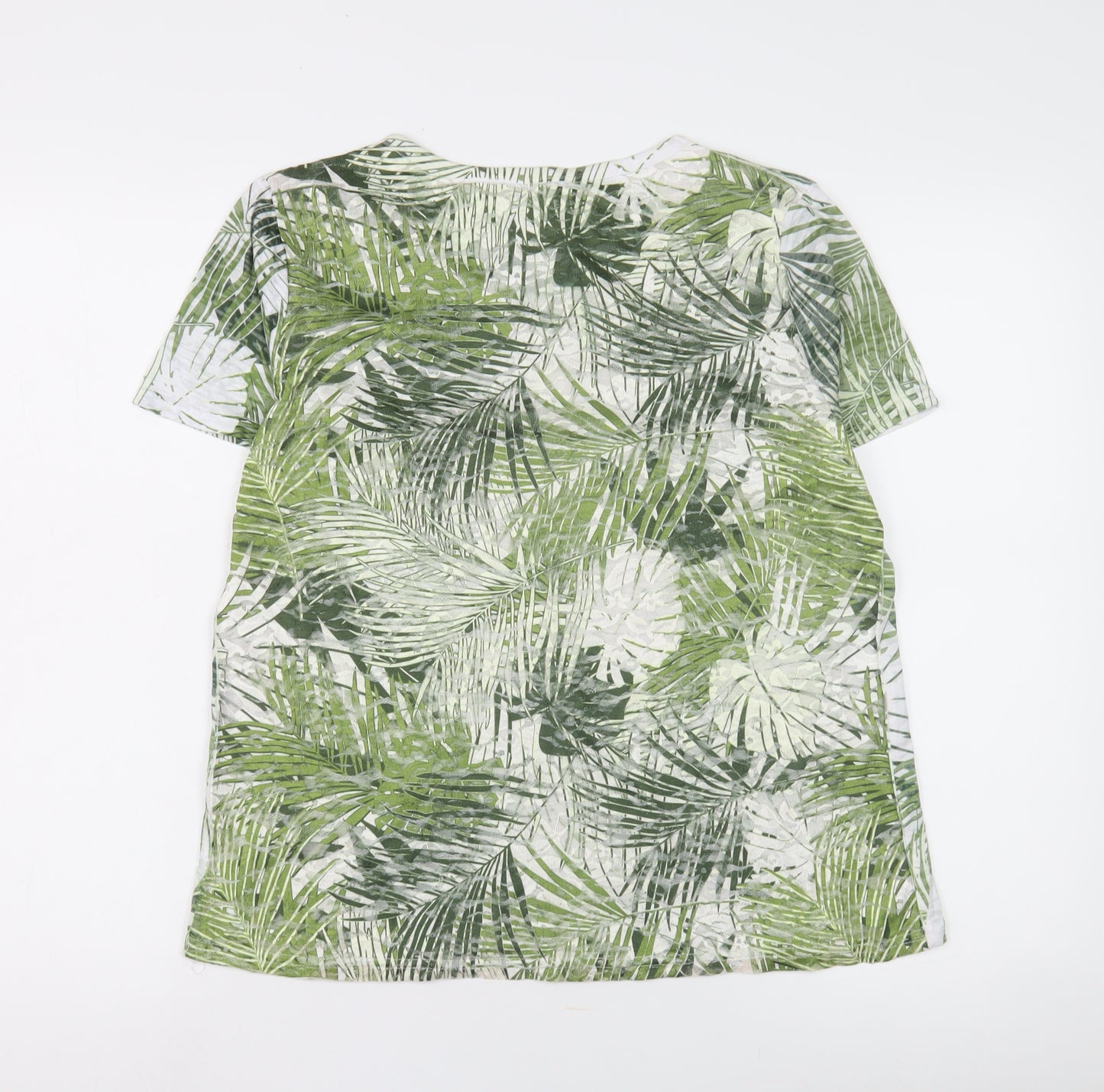Claudia.C Women's Multicoloured Floral T-Shirt M
