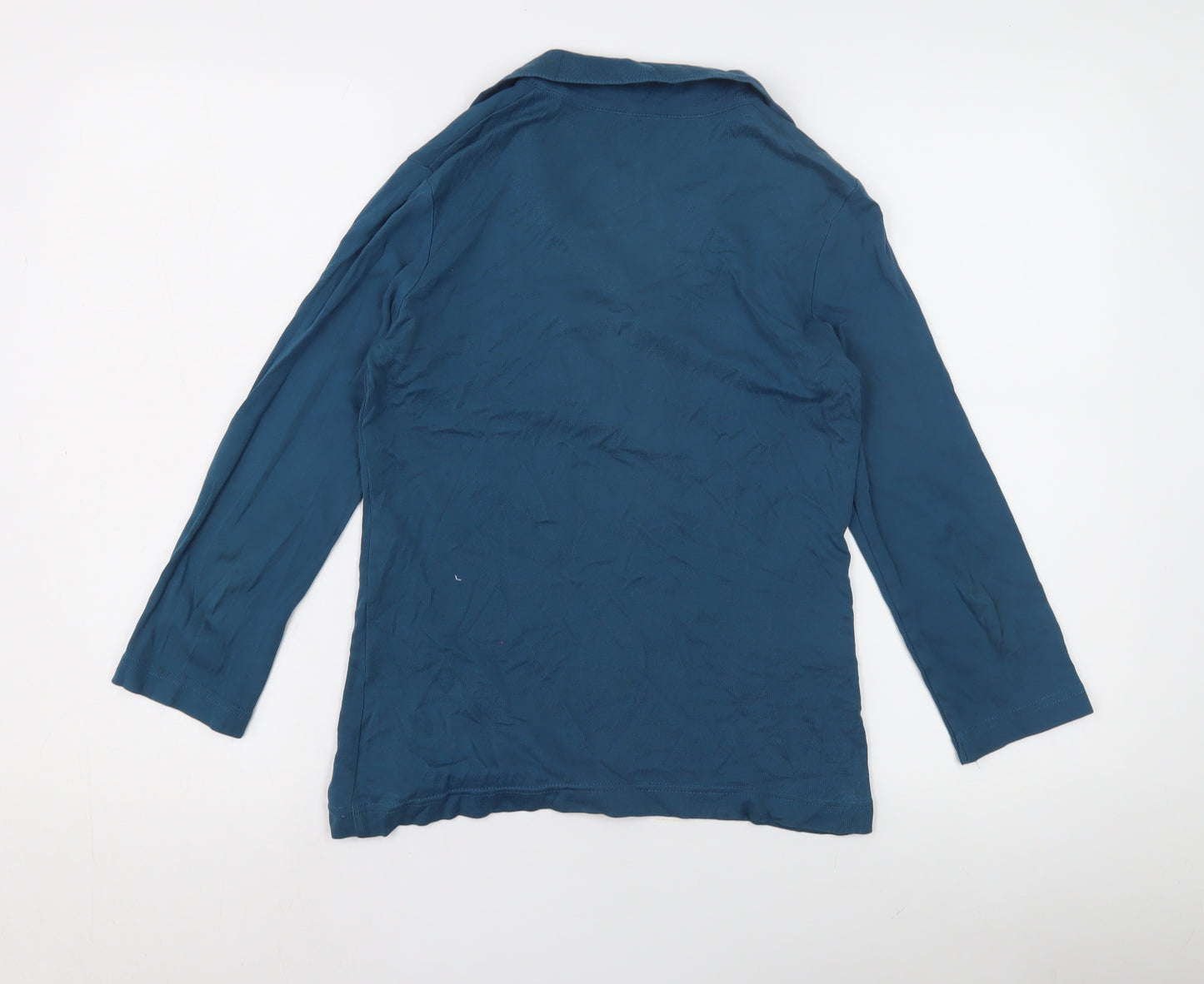 Debenhams Women's Blue Long Sleeve Top Size 10