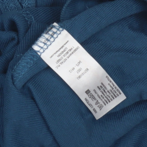 Debenhams Women's Blue Long Sleeve Top Size 10