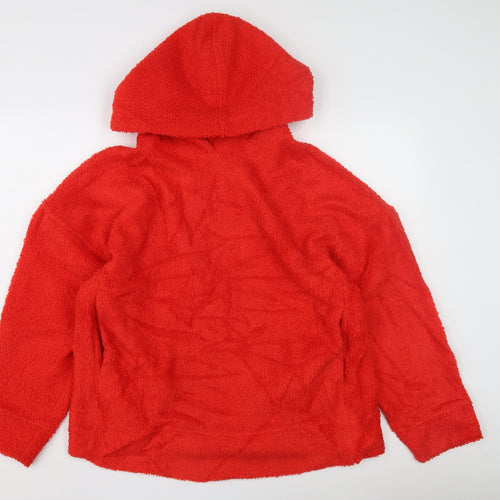 Marks and Spencer Womens Red Hoodie Size 12