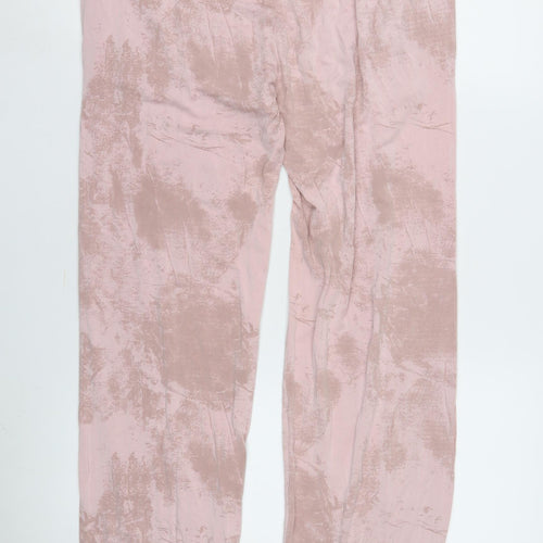 Asquith Women's Pink Relaxed Casual Trousers XS