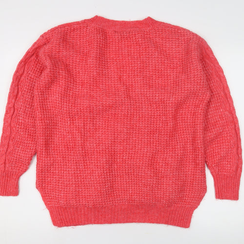 Marks and Spencer Women's Red Cardigan - M