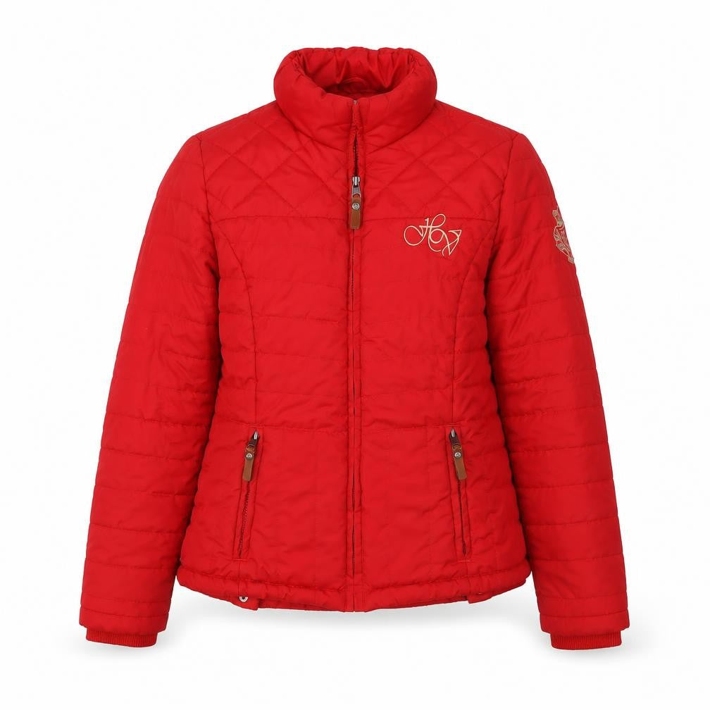 HV Society Women's Red Puffer Jacket, S