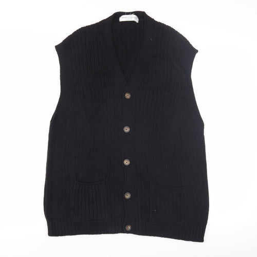 Marks and Spencer Men's Black Vest M