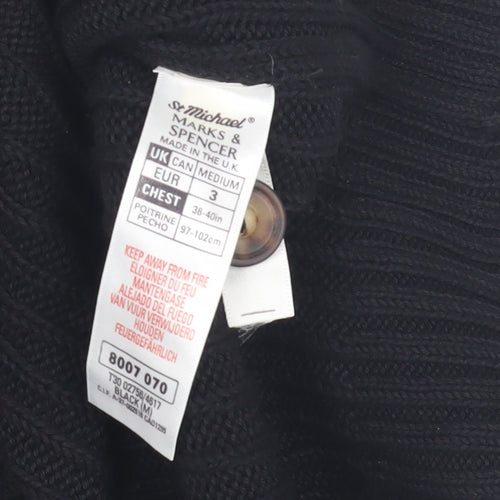 Marks and Spencer Men's Black Vest M