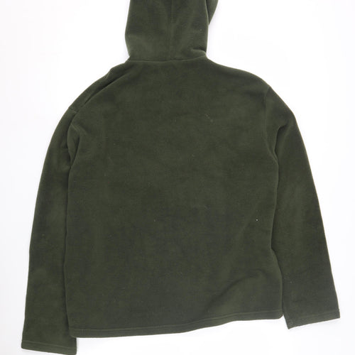 PrettyLittleThing Women Green Pullover Hoodie UK 12