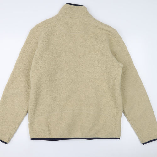 Marks and Spencer Men's Beige Fleece Jacket Size M
