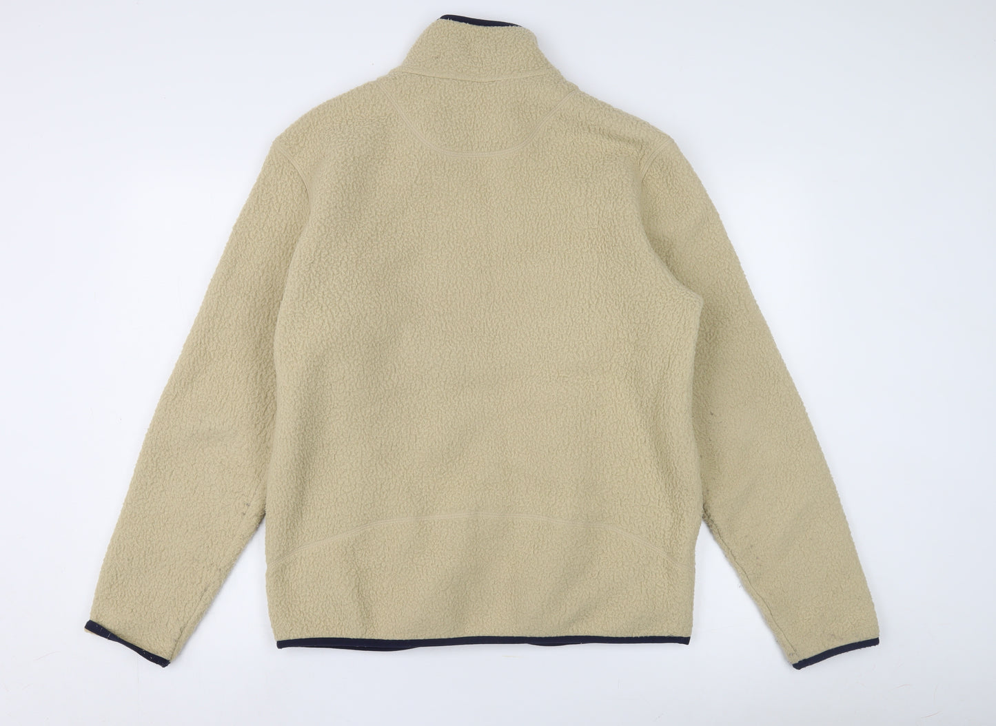 Marks and Spencer Men's Beige Fleece Jacket Size M