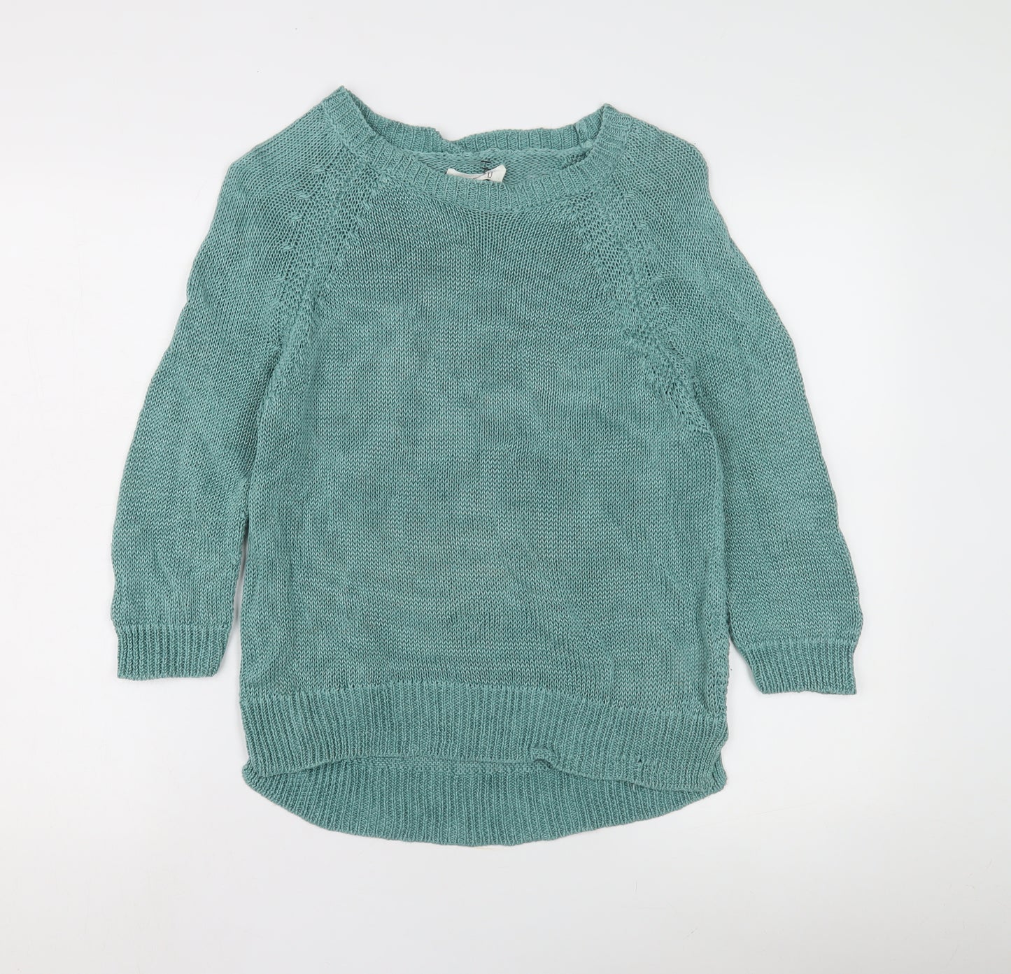 TOAST Women's Green XS Linen Pullover Jumper