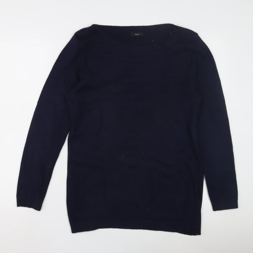 M&Co Women's Blue Jumper Size 14 Long Sleeve