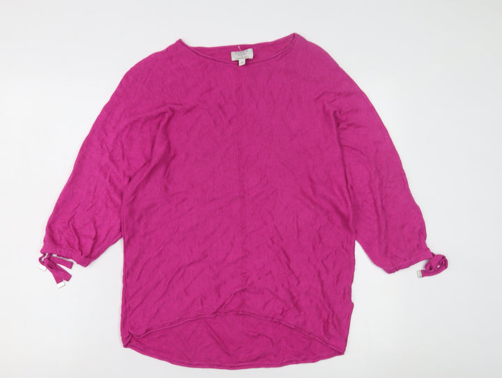 Monsoon Women's Pink Knit Jumper, Medium Size