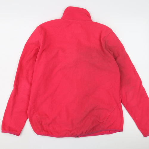 Marks and Spencer Women's Red Fleece Jacket UK 14