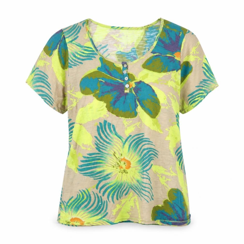 La Redoute Women's Multicoloured Floral T-Shirt 14/16