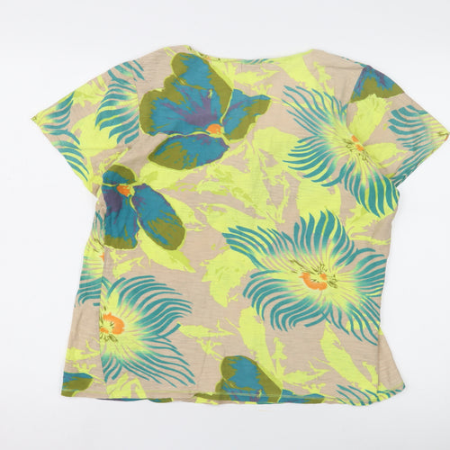 La Redoute Women's Multicoloured Floral T-Shirt 14/16